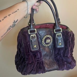 Purple Juicy Couture Velour Bag